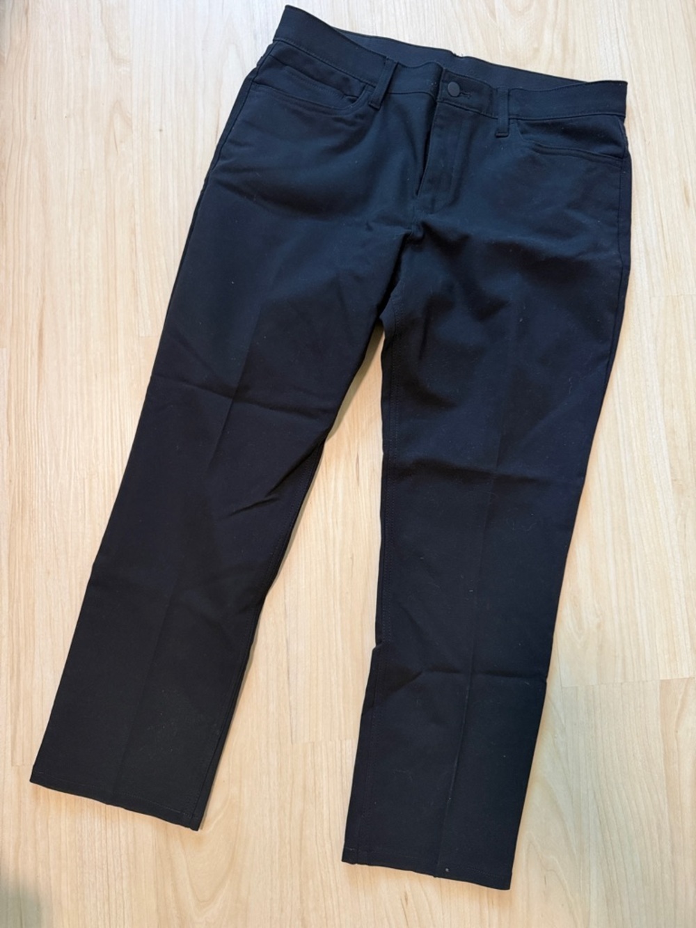Calvin Klein Black Slim Stretch Chinos